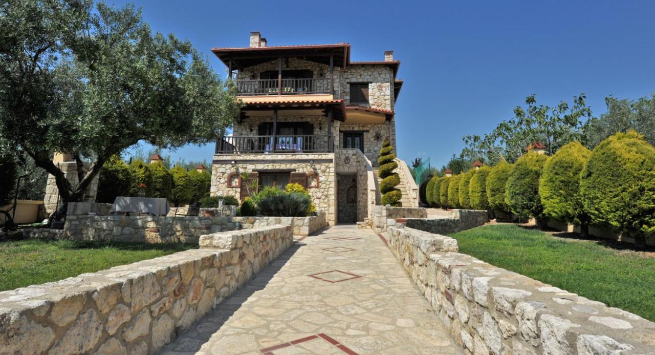 Captain's Villa Appartments Psakoudia Extérieur photo