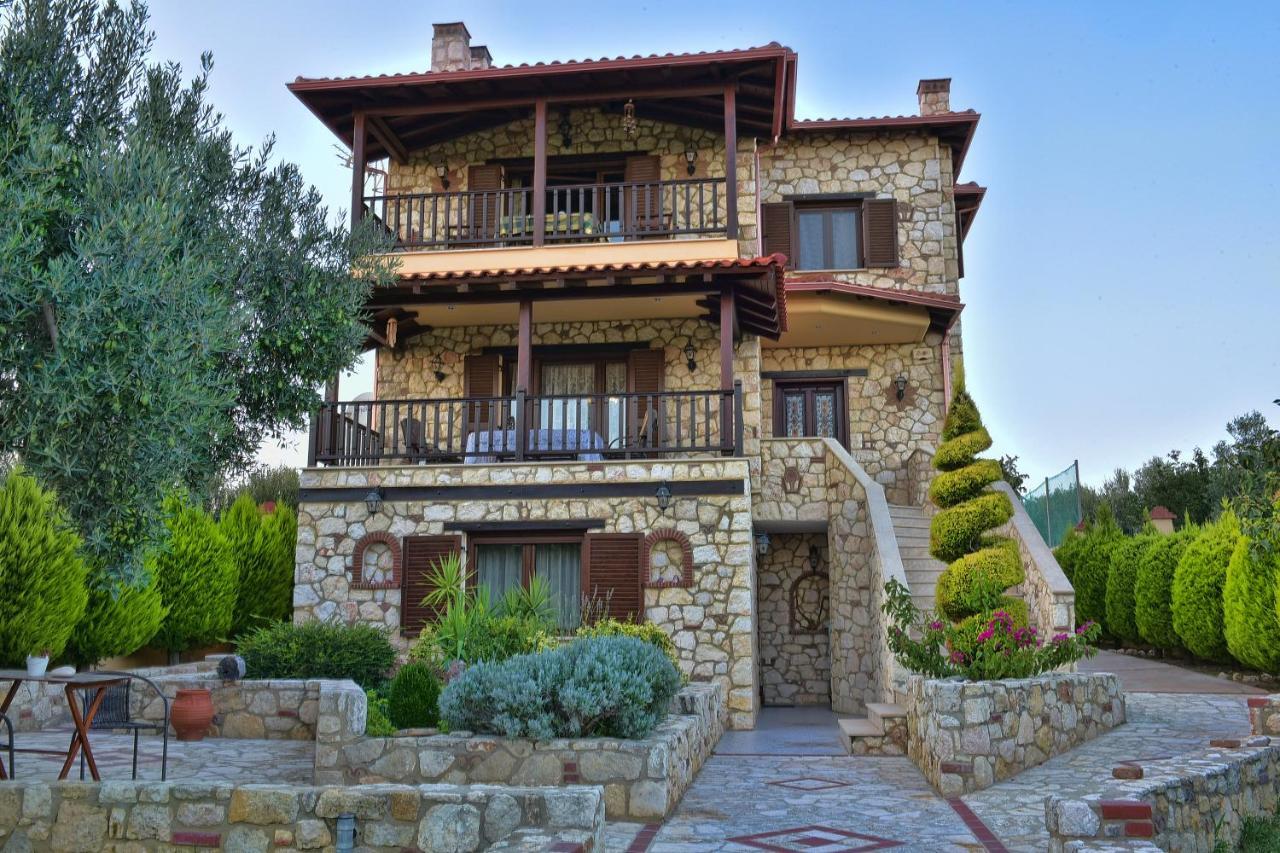 Captain's Villa Appartments Psakoudia Extérieur photo